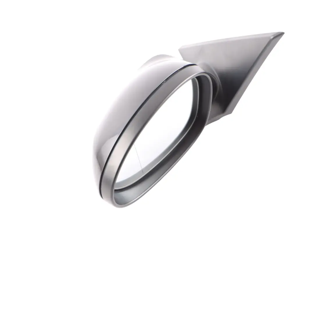 BMW 1 Series E81 E82 E88 Left Heated Wing Mirror N/S Black Sapphire 475 - SKU rhd-7185355-BS - Part number 7185355