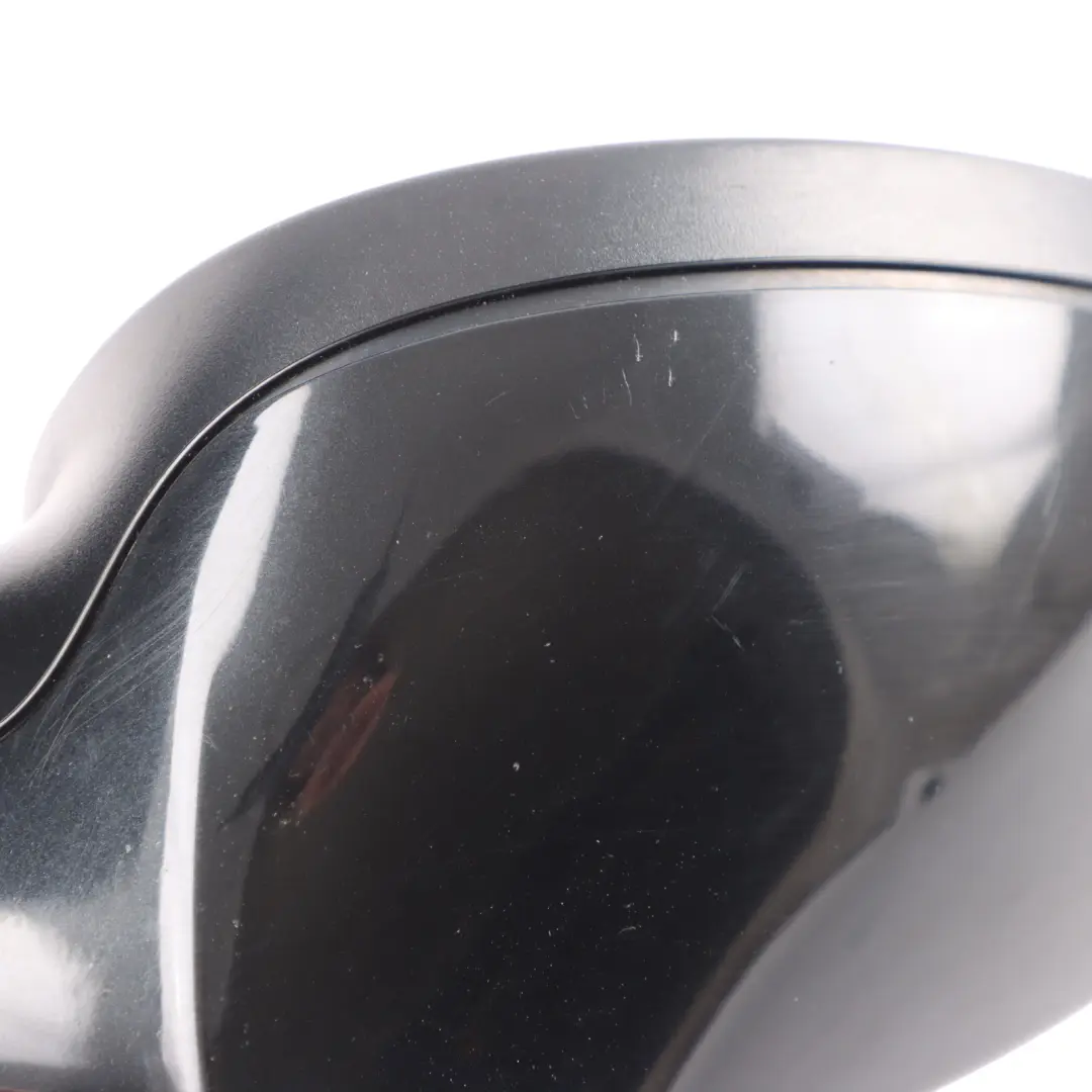  Wing Mirror BMW E81 E82 E88 High Gloss Left Door N/S Black Sapphire Metallic 475 - SKU rhd-7185355-BS2 - Part number 7185355
