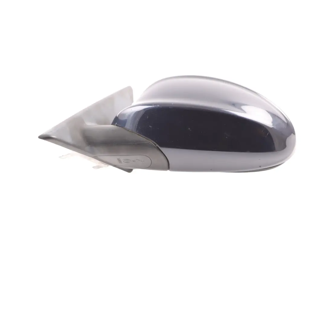 BMW E90 E91 Heated Left Passenger Wing Mirror N/S Monacoblau Blue - A35 - SKU rhd-7189947-MB - Part number 7189947