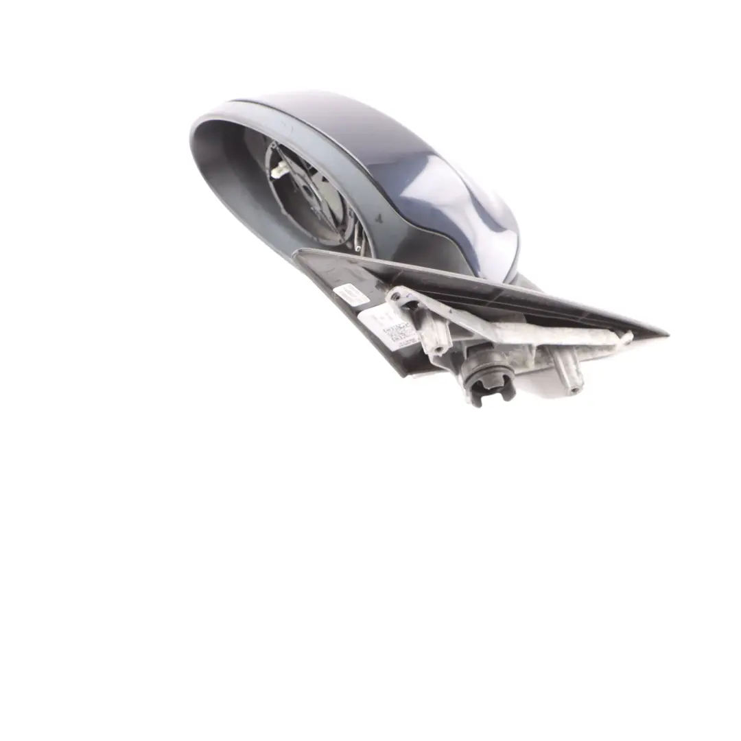 Heated Left Passenger Wing Mirror N/S Monacoblau Blue - A35 to BMW E90 E91 with Part number 7189947 BMW E90 E91 Heated Left Passenger Wing Mirror N/S Monacoblau Blue - A35 - SKU rhd-7189947-MB - Part number 7189947