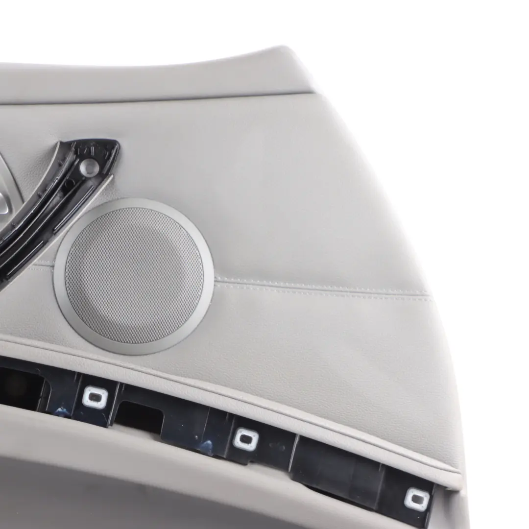 BMW 3 Series E90 E91 Grey Leather Front Left N/S Door Card Trim Panel - SKU rhd-7217547 - Part number 7217547