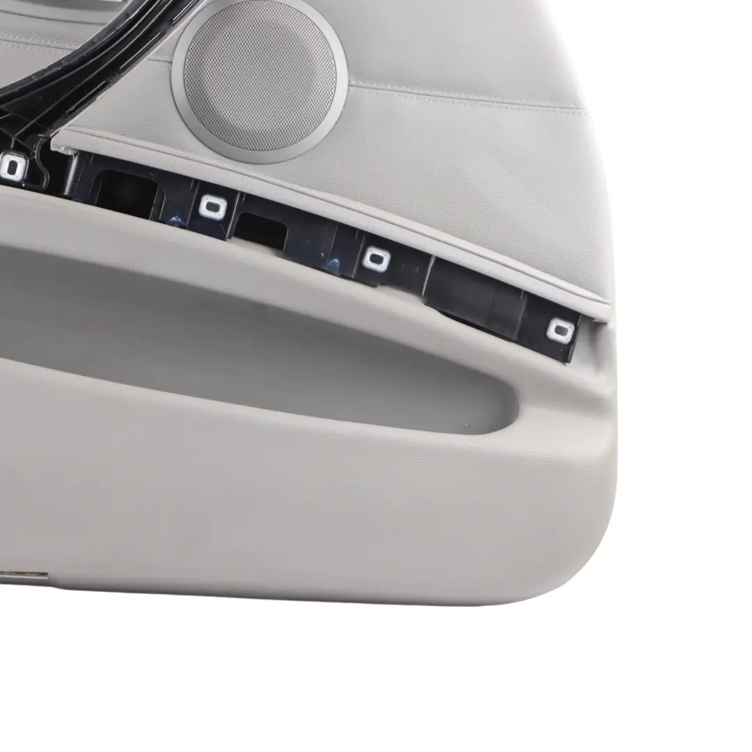 BMW 3 Series E90 E91 Grey Leather Front Left N/S Door Card Trim Panel - SKU rhd-7217547 - Part number 7217547