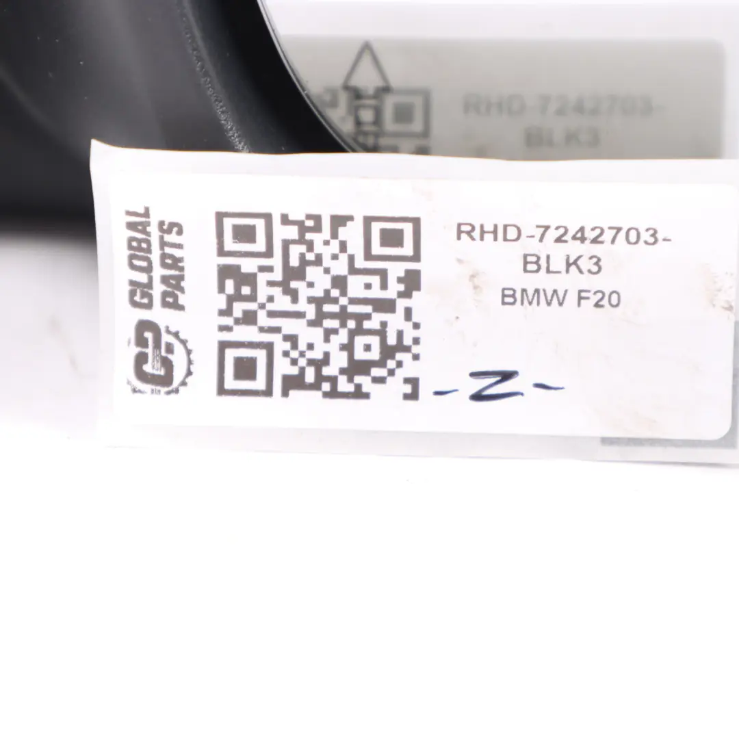 BMW F20 Wing Mirror Heated Door Left Right N/O/S Outside Black 6 Pin Set - SKU RHD-7242703-BLK3 - Part number 7242703