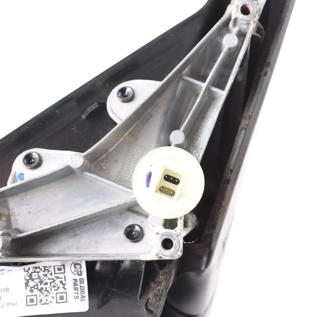 BMW F20 Wing Mirror Heated Left N/S Black Sapphire 475 - SKU RHD-7242703-BS - Part number 7242703