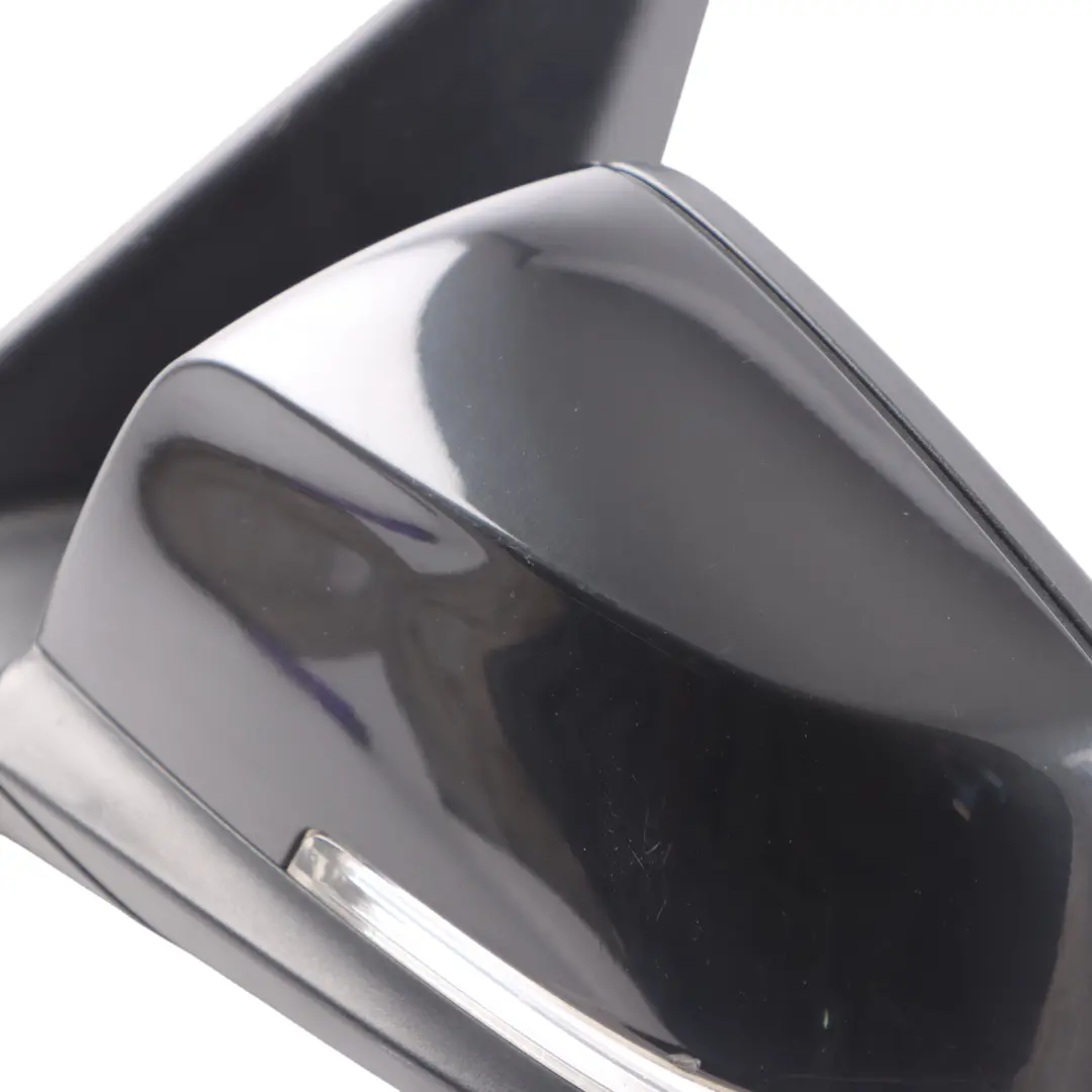 BMW F20 Wing Mirror Heated Left N/S Black Sapphire 475 - SKU RHD-7242703-BS - Part number 7242703