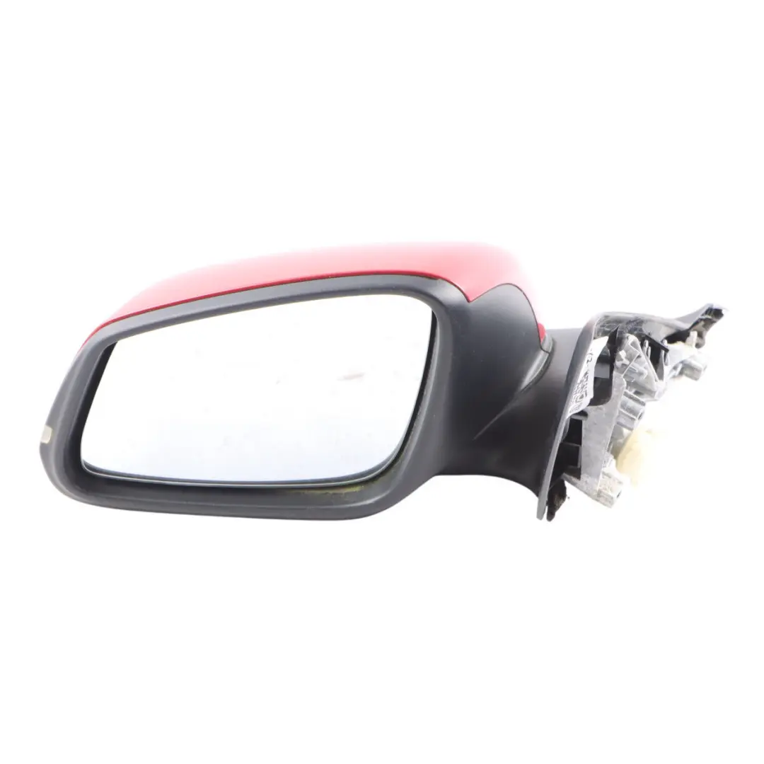 BMW F20 Wing Mirror Heated Left N/S Outside Karmesinrot Red - A61 - SKU rhd-7242703-KAR2 - Part number 7242703