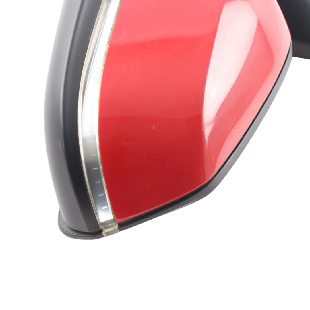 BMW F20 Wing Mirror Heated Left N/S Outside Karmesinrot Red - A61 - SKU rhd-7242703-KAR2 - Part number 7242703