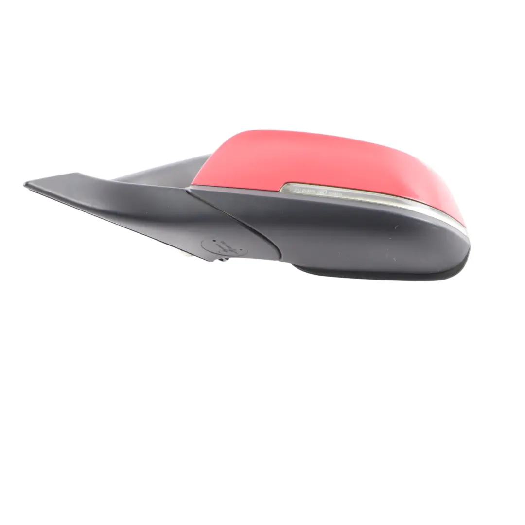 BMW F20 Wing Mirror Heated Left N/S Outside Karmesinrot Red - A61 - SKU rhd-7242703-KAR2 - Part number 7242703