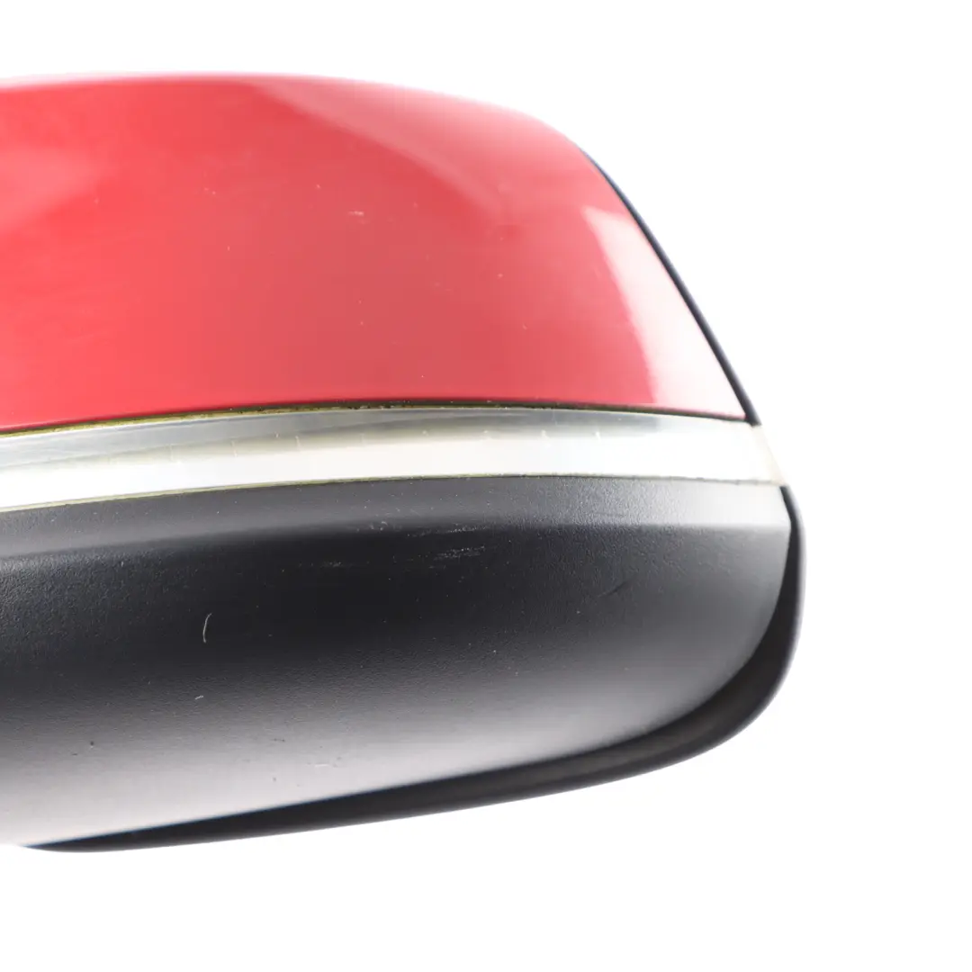 BMW F20 Wing Mirror Heated Left N/S Outside Karmesinrot Red - A61 - SKU rhd-7242703-KAR2 - Part number 7242703