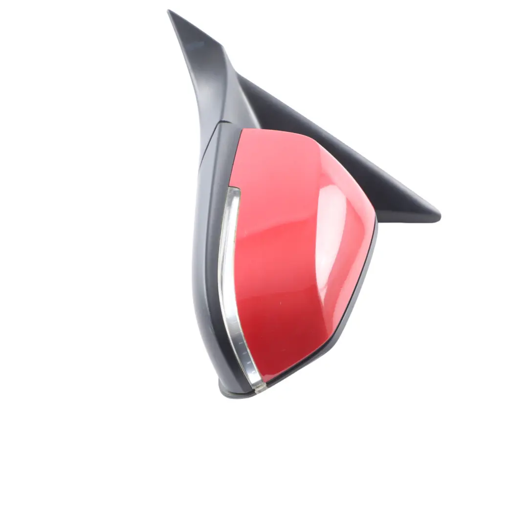 BMW F20 Wing Mirror Heated Left N/S Outside Karmesinrot Red - A61 - SKU rhd-7242703-KAR2 - Part number 7242703