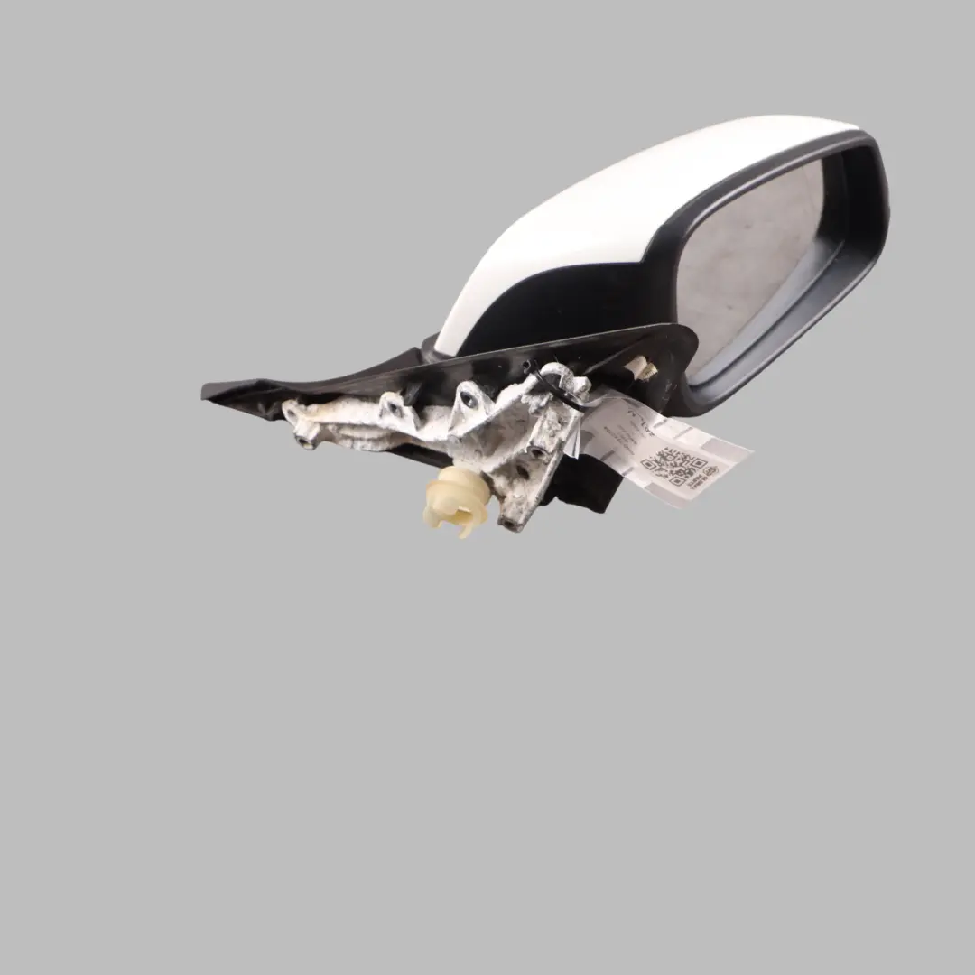 BMW F20 Wing Mirror Heated Right O/S Outside 6 Pins Alpinweiss White - 300 - SKU RHD-7242704-AW1 - Part number 7242704
