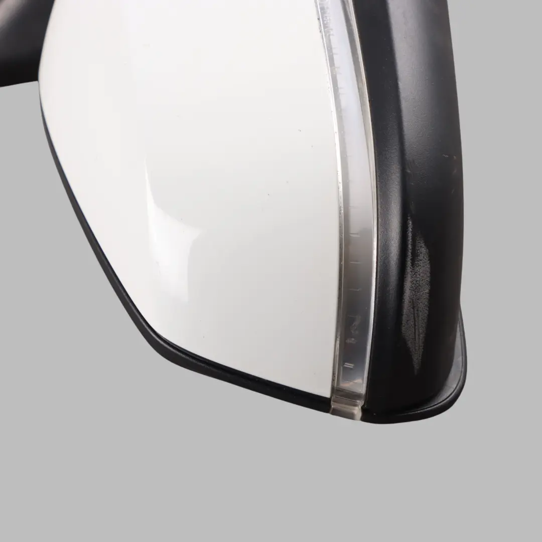 BMW F20 Wing Mirror Heated Right O/S Outside 6 Pins Alpinweiss White - 300 - SKU RHD-7242704-AW1 - Part number 7242704