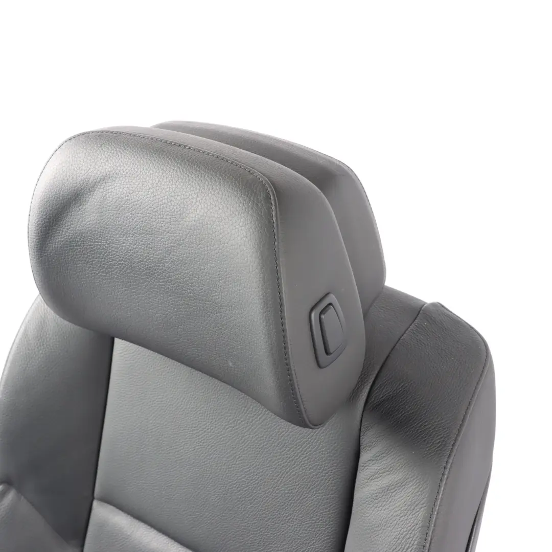 Sport Front Seat BMW E60 E61 Left N/S Electric Interior Black Leather Dakota - SKU RHD-7249382-11 - Part number 7249382
