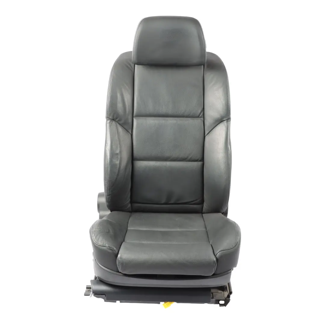 Sport Front Seat BMW E60 E61 Right O/S Interior Memory Black Leather Dakota - SKU RHD-7249382-12 - Part number 7249382