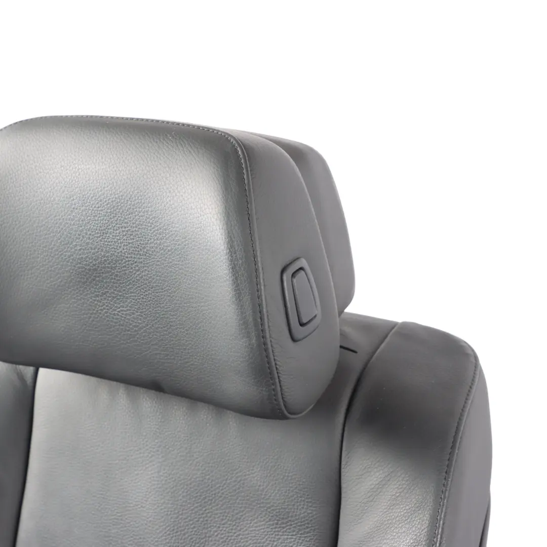 Sport Front Seat BMW E60 E61 Right O/S Interior Memory Black Leather Dakota - SKU RHD-7249382-12 - Part number 7249382