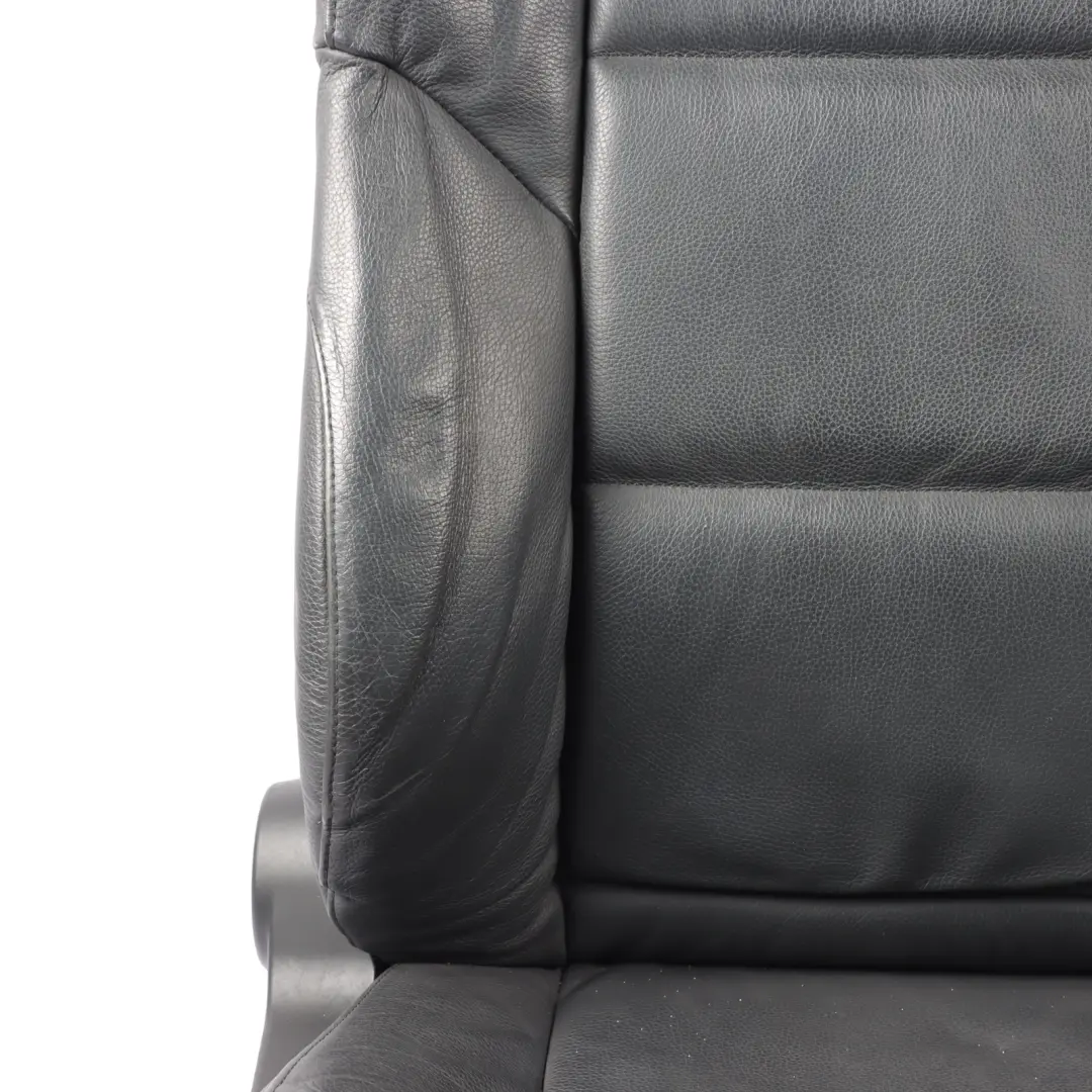 Sport Front Seat BMW E60 E61 Right O/S Interior Memory Black Leather Dakota - SKU RHD-7249382-12 - Part number 7249382