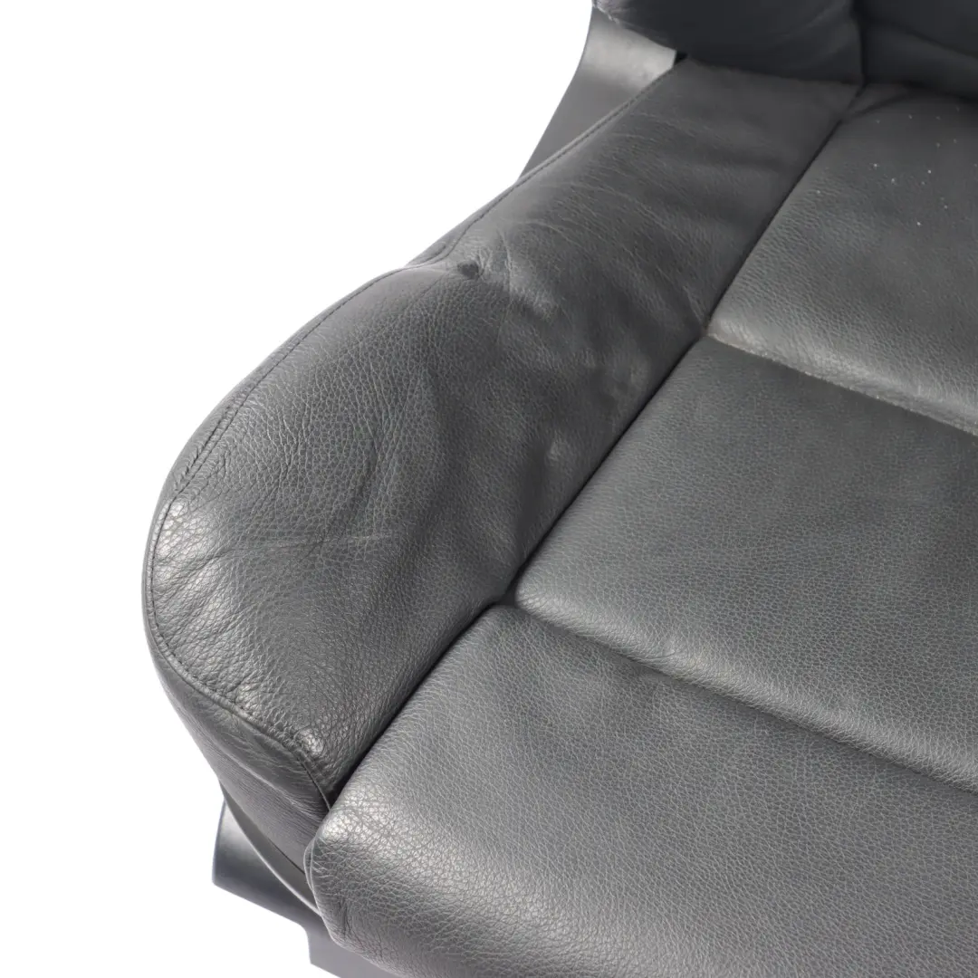 Sport Front Seat BMW E60 E61 Right O/S Interior Memory Black Leather Dakota - SKU RHD-7249382-12 - Part number 7249382