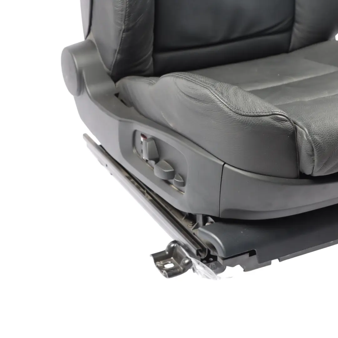 Sport Front Seat BMW E60 E61 Right O/S Interior Memory Black Leather Dakota - SKU RHD-7249382-12 - Part number 7249382