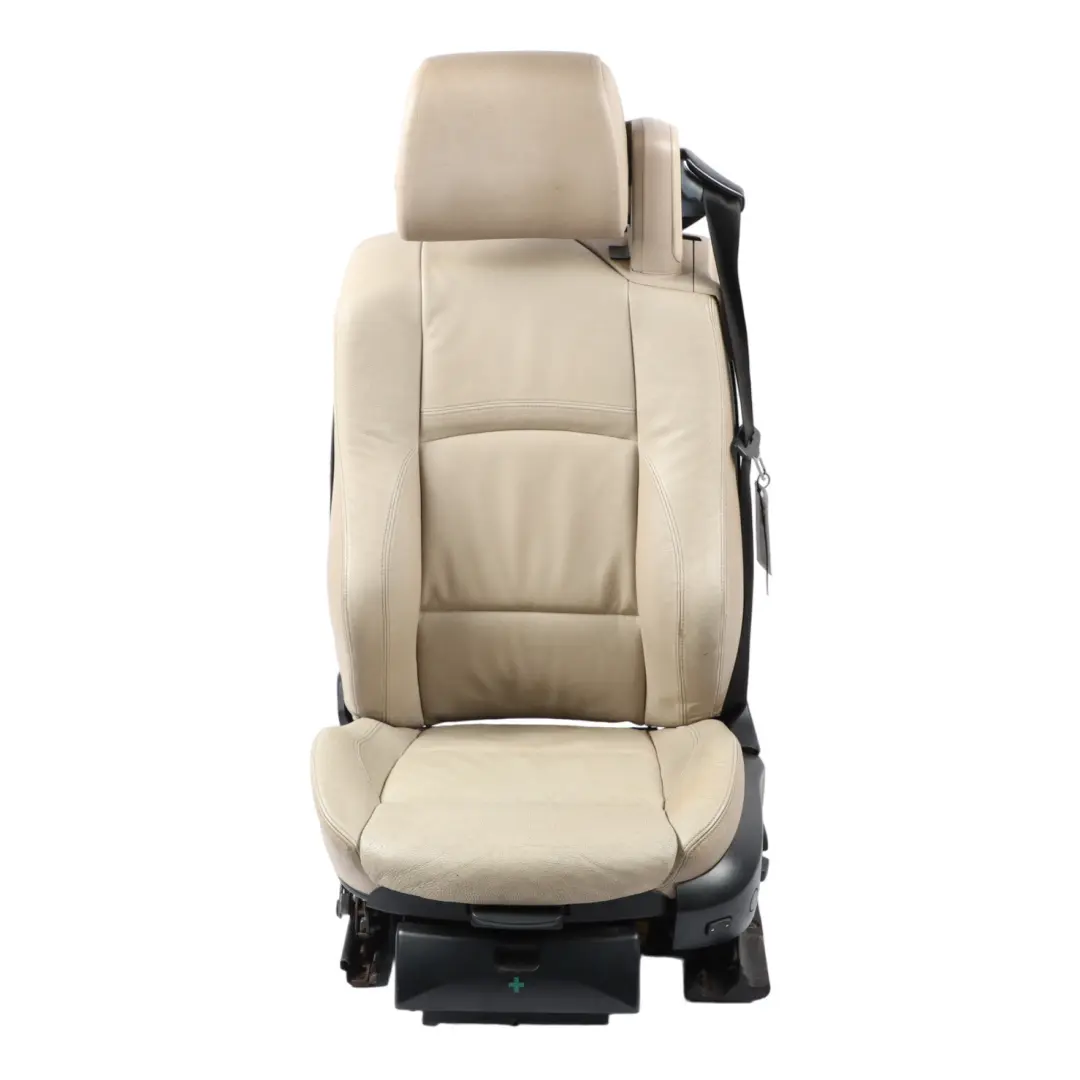 Front Seat BMW E93 LCI Convertible Sport Oyster Leather Left N/S Memory - SKU rhd-7259203-1 - Part number 7259203