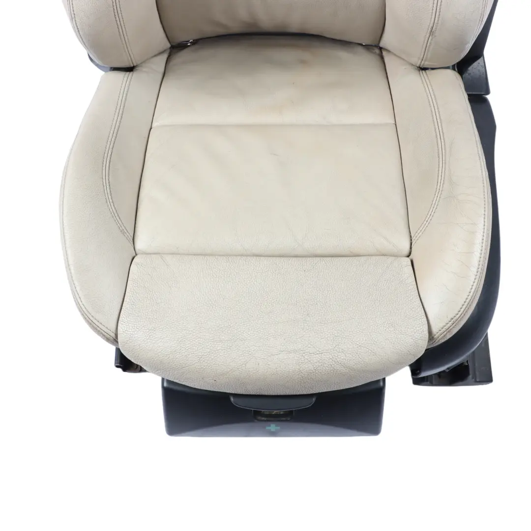  Front Seat BMW E93 LCI Convertible Sport Oyster Leather Left N/S Memory - SKU rhd-7259203-1 - Part number 7259203