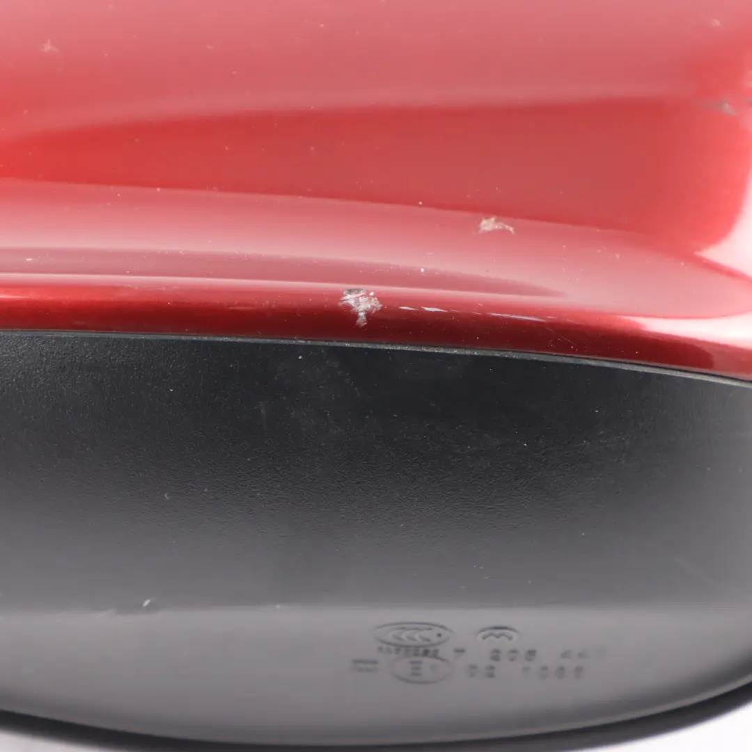 BMW X3 F25 Wing Mirror Heated 5 Pin Left Door N/S Vermillion Red Metallic - A82 - SKU RHD-7264099-VER - Part number 7264099