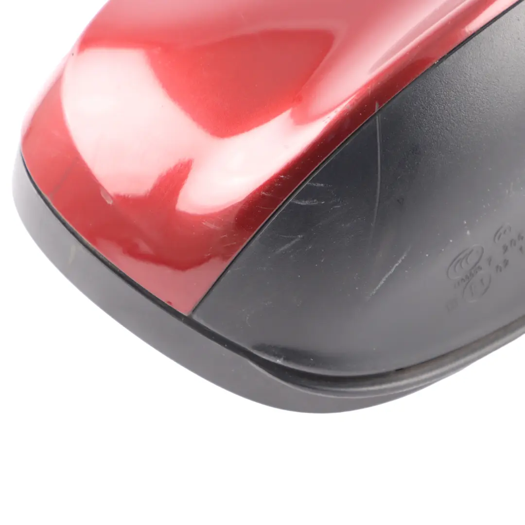 BMW X3 F25 Wing Mirror Heated 5 Pin Right Door O/S Vermillion Red Metallic - A82 - SKU RHD-7264100-VER - Part number 7264100
