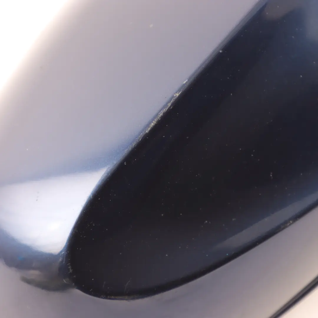 BMW 1 Series E87 LCI Heated Right Wing Mirror O/S Tiefseeblau Deep Sea Blue A76 - SKU rhd-7268126-DSB - Part number 7268126