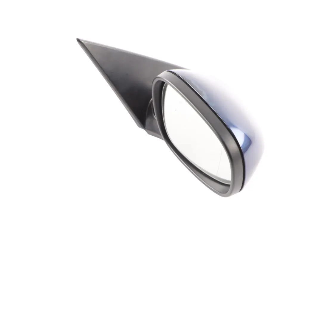 BMW 1 Series E87 LCI Heated Right Wing Mirror O/S Tiefseeblau Deep Sea Blue A76 - SKU rhd-7268126-DSB - Part number 7268126