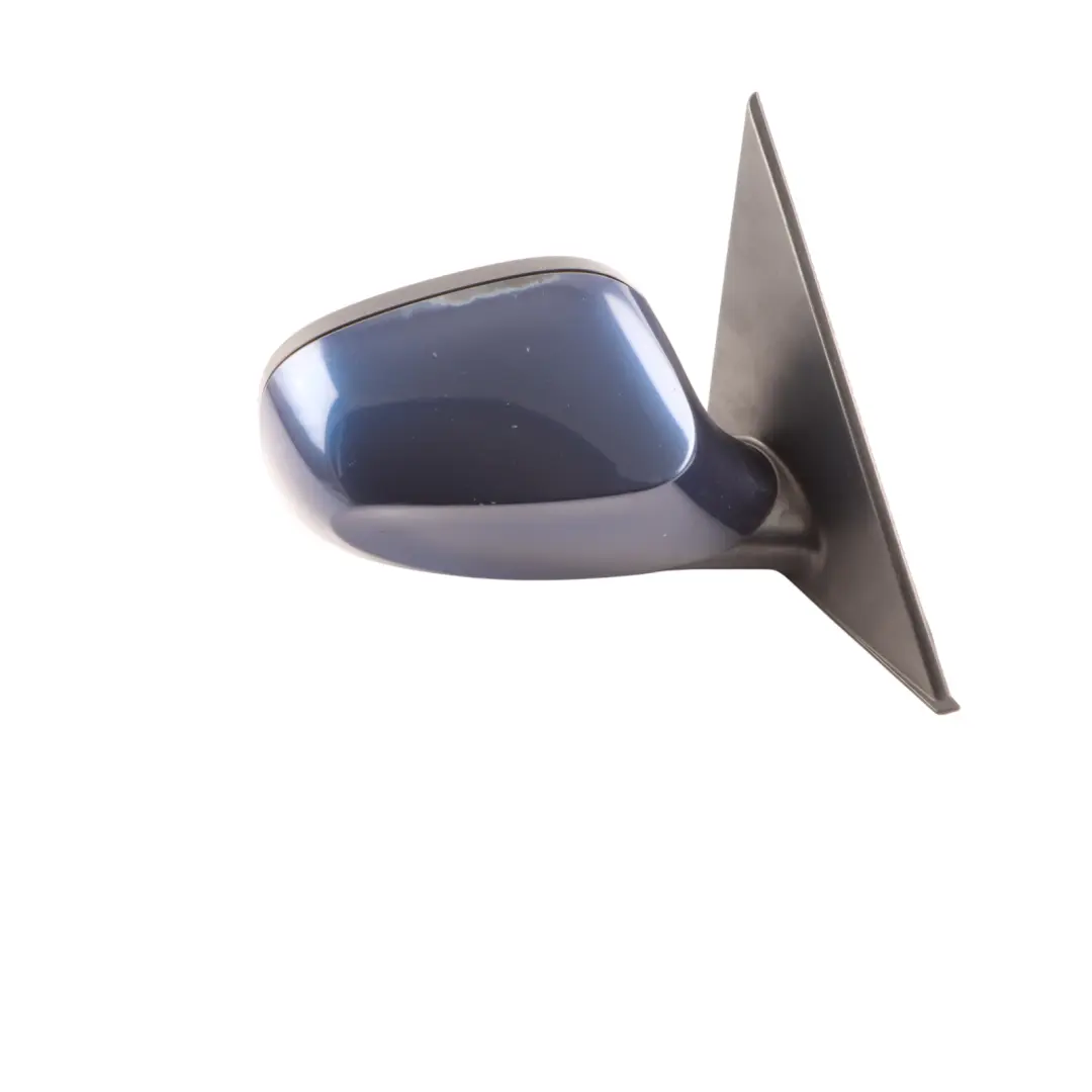 BMW 1 Series E87 LCI Heated Right Wing Mirror O/S Tiefseeblau Deep Sea Blue A76 - SKU rhd-7268126-DSB - Part number 7268126