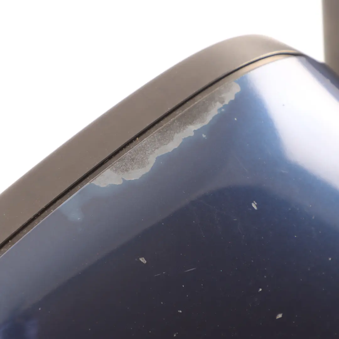 BMW 1 Series E87 LCI Heated Right Wing Mirror O/S Tiefseeblau Deep Sea Blue A76 - SKU rhd-7268126-DSB - Part number 7268126