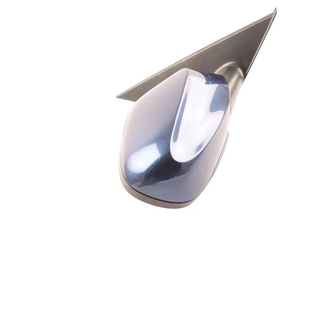 BMW 1 Series E87 LCI Heated Right Wing Mirror O/S Tiefseeblau Deep Sea Blue A76 - SKU rhd-7268126-DSB - Part number 7268126