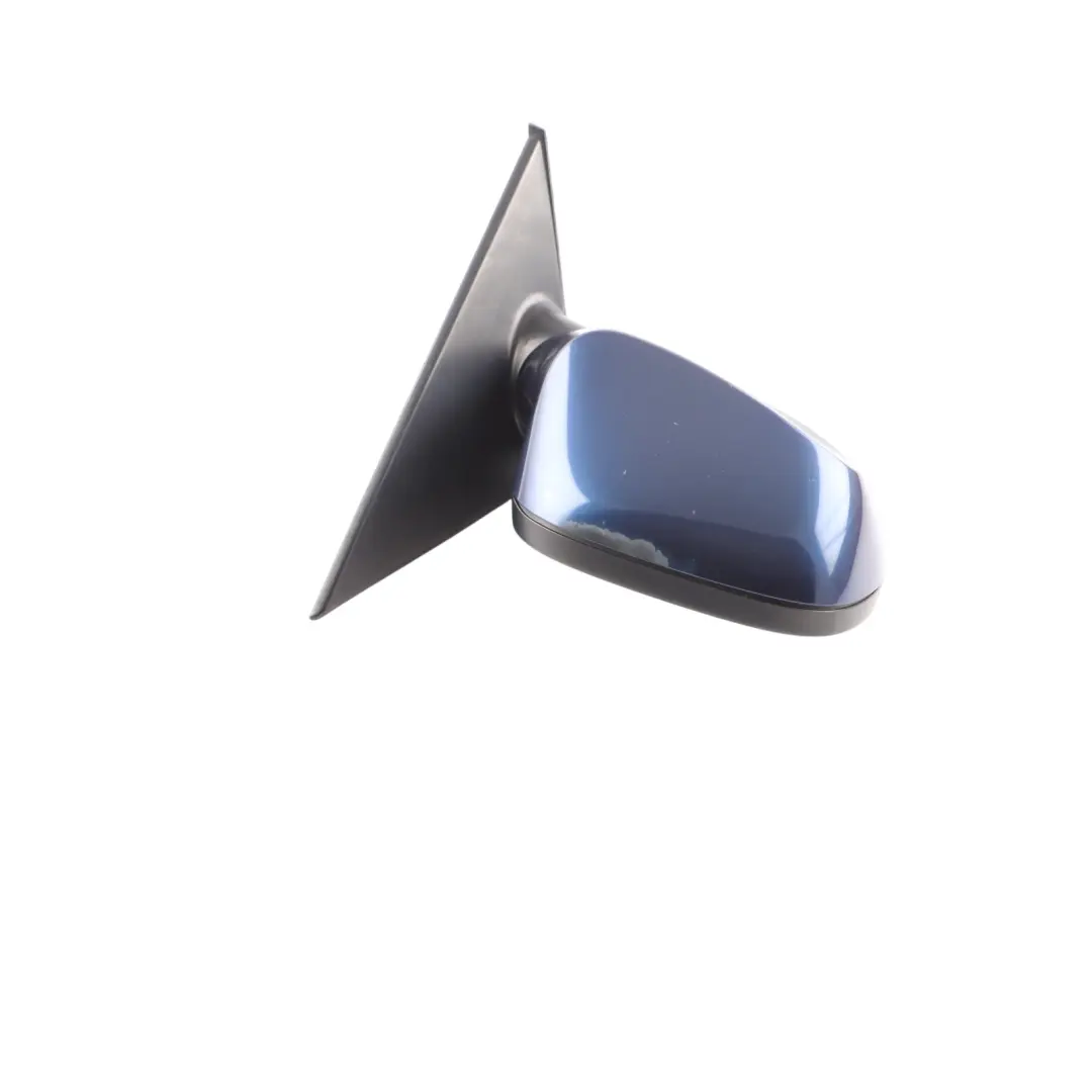 BMW 1 Series E87 LCI Heated Right Wing Mirror O/S Tiefseeblau Deep Sea Blue A76 - SKU rhd-7268126-DSB - Part number 7268126