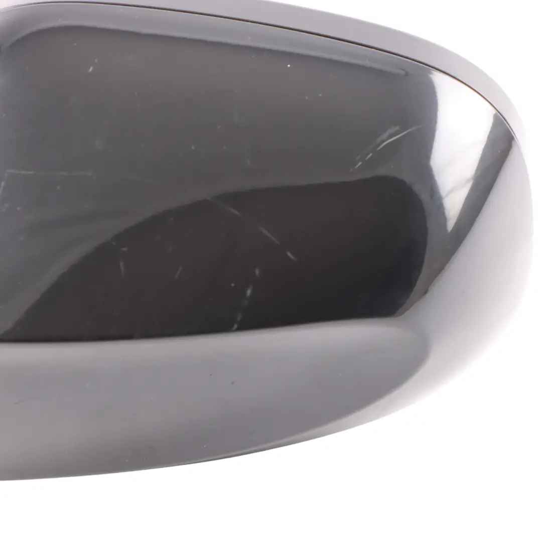 BMW E87 LCI M Sport High Gloss Left N/S Wing Mirror Black Sapphire 475 - SKU rhd-7268145-BS - Part number 7268145