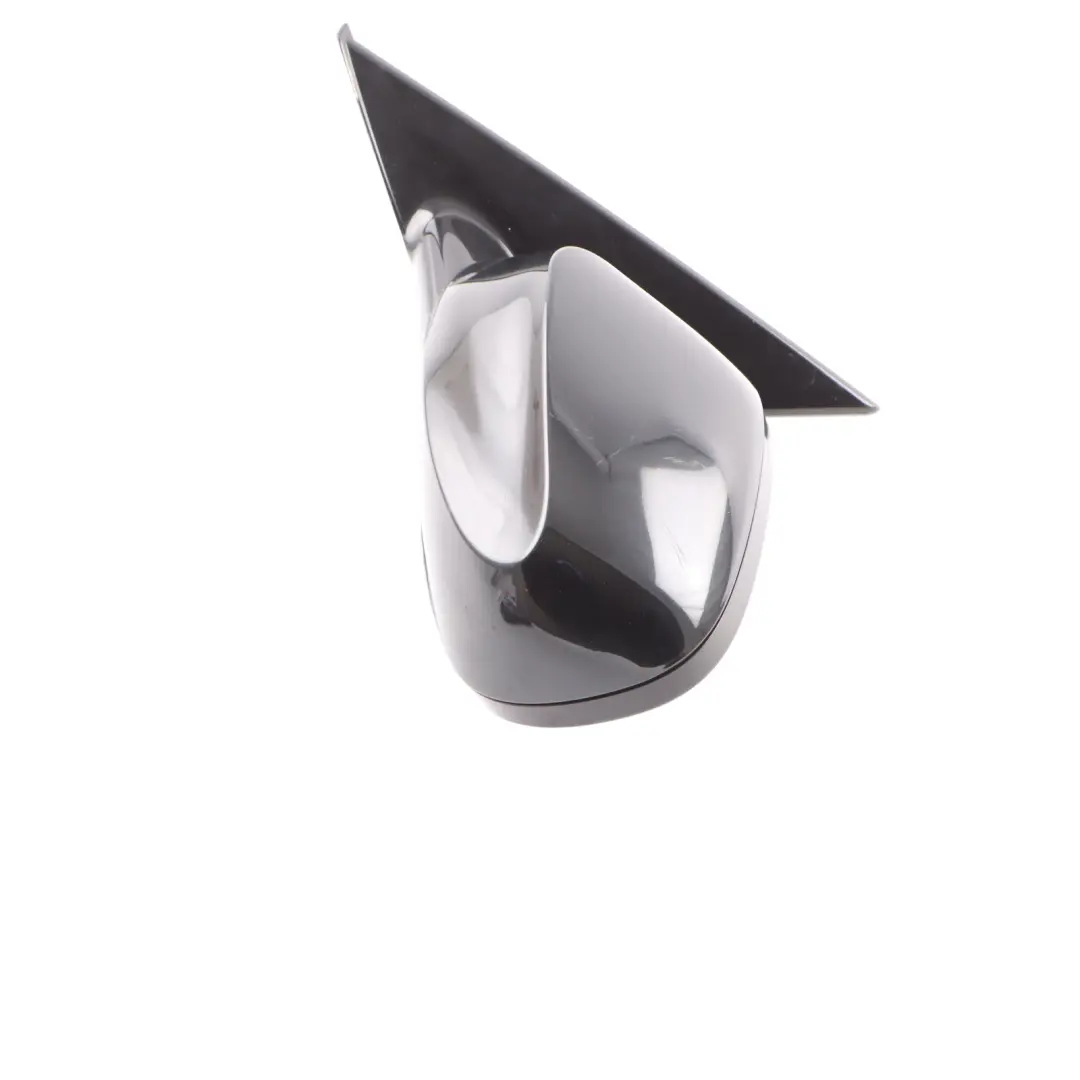 BMW E87 LCI M Sport High Gloss Left N/S Wing Mirror Black Sapphire 475 - SKU rhd-7268145-BS - Part number 7268145