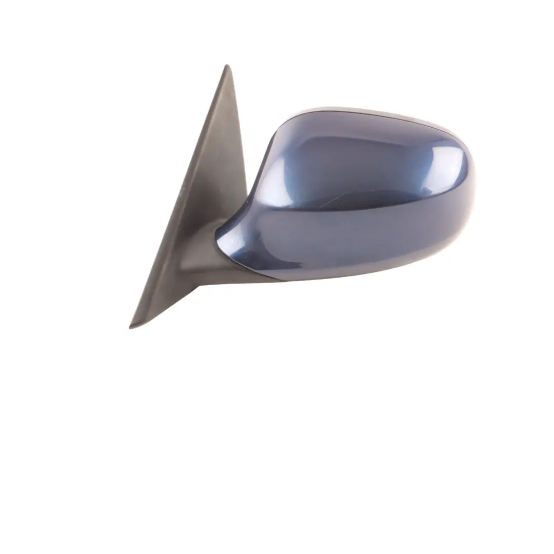 BMW E90 E91 LCI Heated Left Wing Mirror N/S Tiefseeblau Deep Sea Blue - SKU rhd-7268263-DSB1 - Part number 7268263