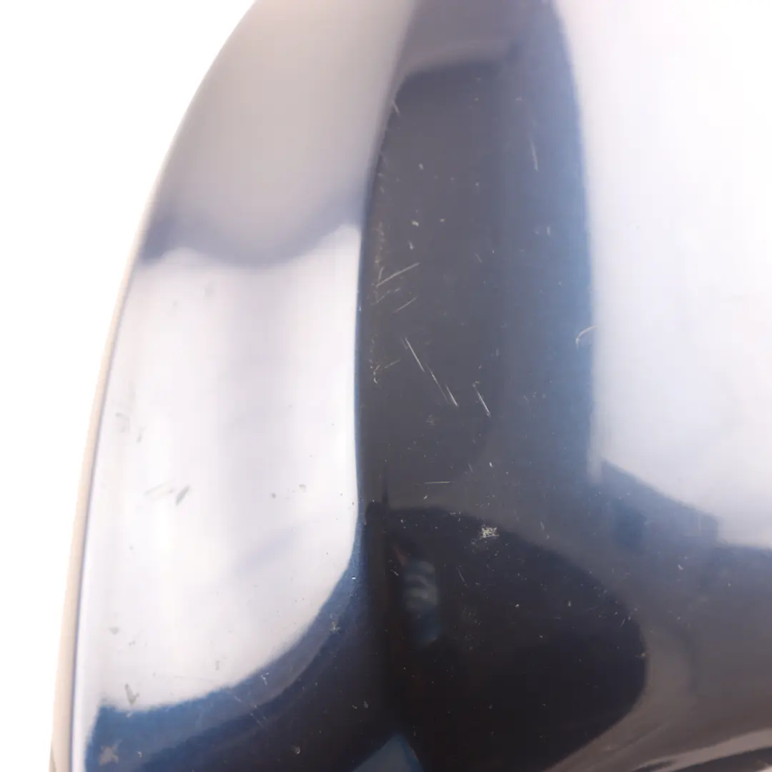 Heated Right Wing Mirror O/S Tiefseeblau Deep Sea Blue to BMW 3 Series E90 E91 LCI with Part number 7268264 BMW 3 Series E90 E91 LCI Heated Right Wing Mirror O/S Tiefseeblau Deep Sea Blue - SKU rhd-7268264-DSB - Part number 7268264