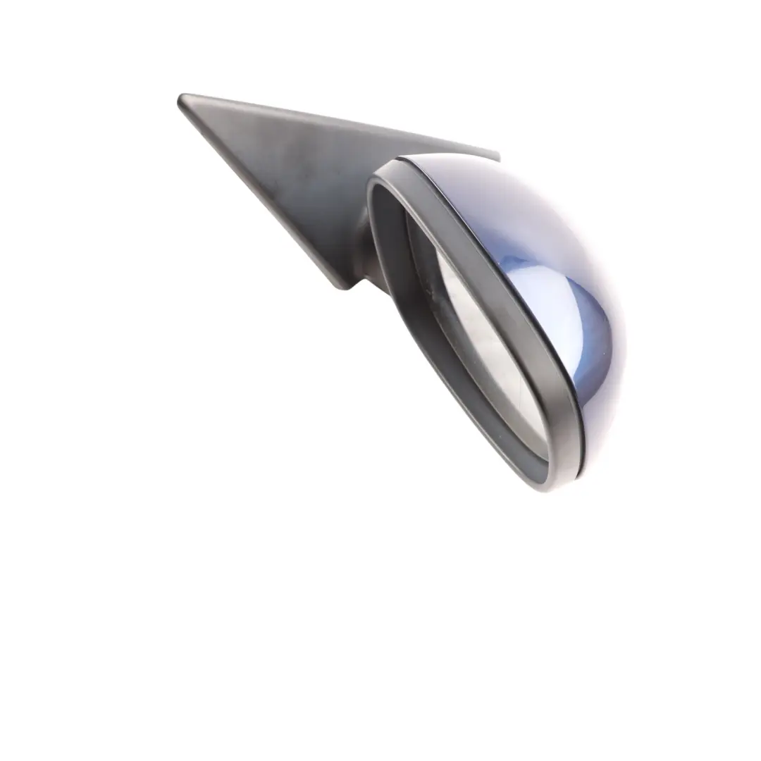 Heated Right Wing Mirror O/S Tiefseeblau Deep Sea Blue to BMW 3 Series E90 E91 LCI with Part number 7268264 BMW 3 Series E90 E91 LCI Heated Right Wing Mirror O/S Tiefseeblau Deep Sea Blue - SKU rhd-7268264-DSB - Part number 7268264