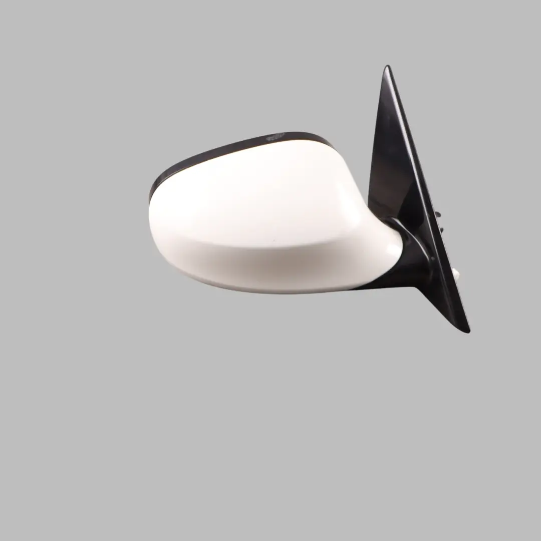 High Gloss Right Wing Mirror O/S Alpinweiss White - 300 to BMW E90 LCI M Sport with Part number 7268280 BMW E90 LCI M Sport High Gloss Right Wing Mirror O/S Alpinweiss White - 300 - SKU rhd-7268280-AW1 - Part number 7268280