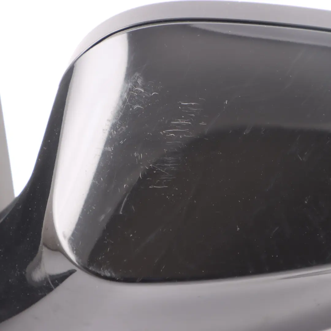 BMW 1 Series E81 E82 E88 Heated Left Wing Mirror N/S Schwarz 2 Black 668 - SKU rhd-7268307-SCH - Part number 7268307