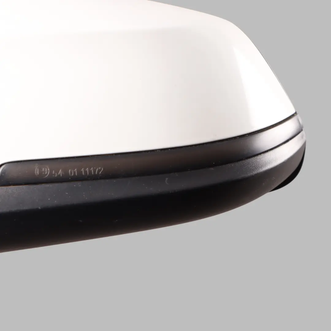 BMW F21 F22 F23 Left N/S Heated Wing Mirror 6 Pins Alpinweiss Alpine White - 300 - SKU rhd-7268539-AW1 - Part number 7268539