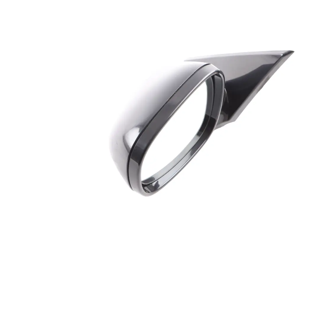 BMW E82 M Sport Power Fold High Gloss Left Wing Mirror N/S Black Sapphire 475 - SKU RHD-7282045-BS - Part number 7282045