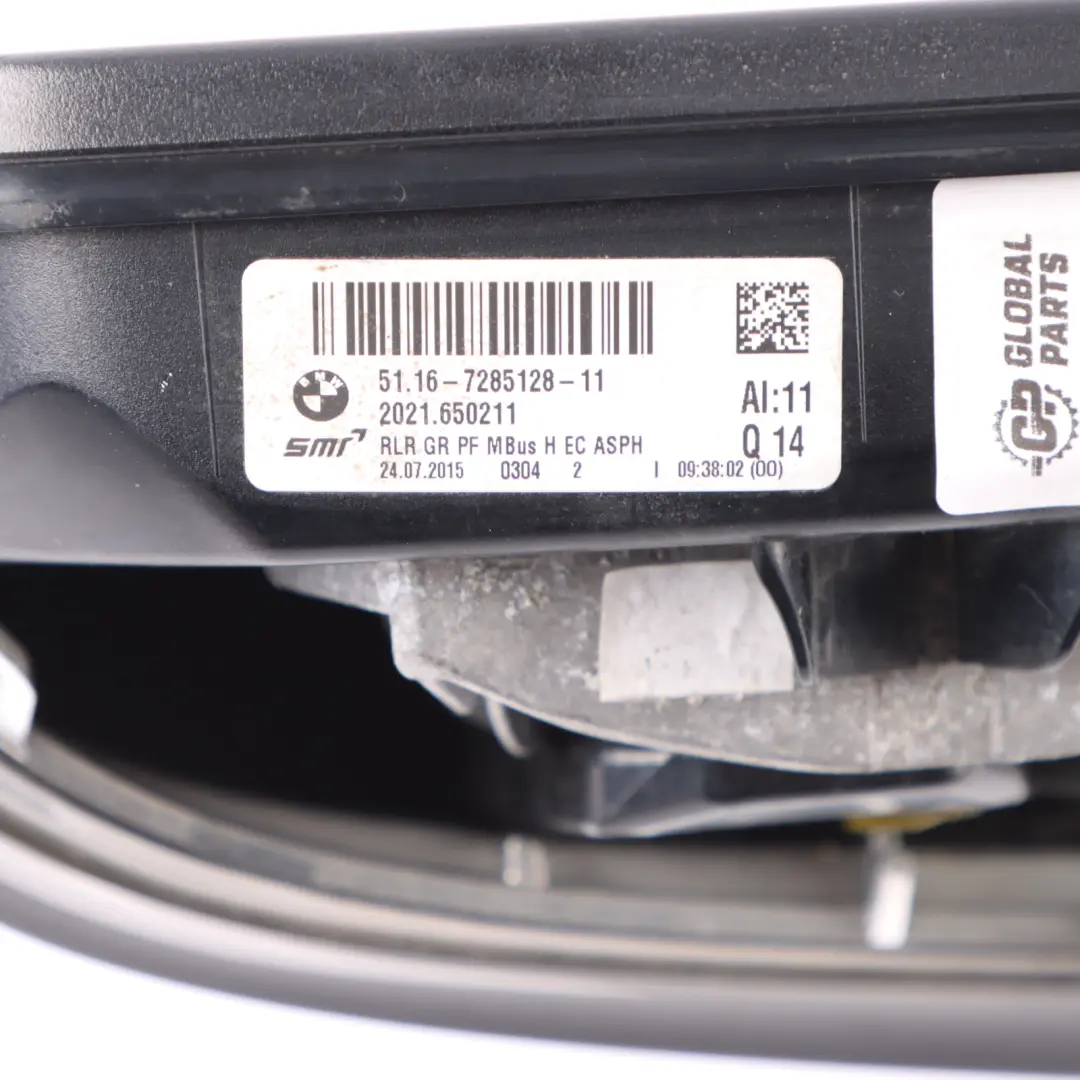 BMW F32 F33 F36 Wing Mirror Base Door Right O/S Heated 5 Pins Mirror - SKU RHD-7285138 - Part number 7285138