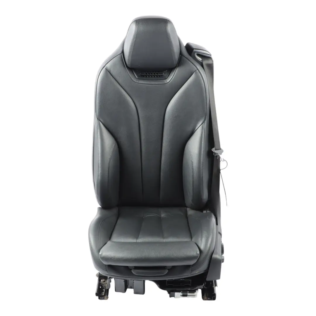 Front Seat Sport Left N/S Heated Electric Leather Dakota Black BMW F33 Cabrio - SKU RHD-7339997-1 - Part number 7339997