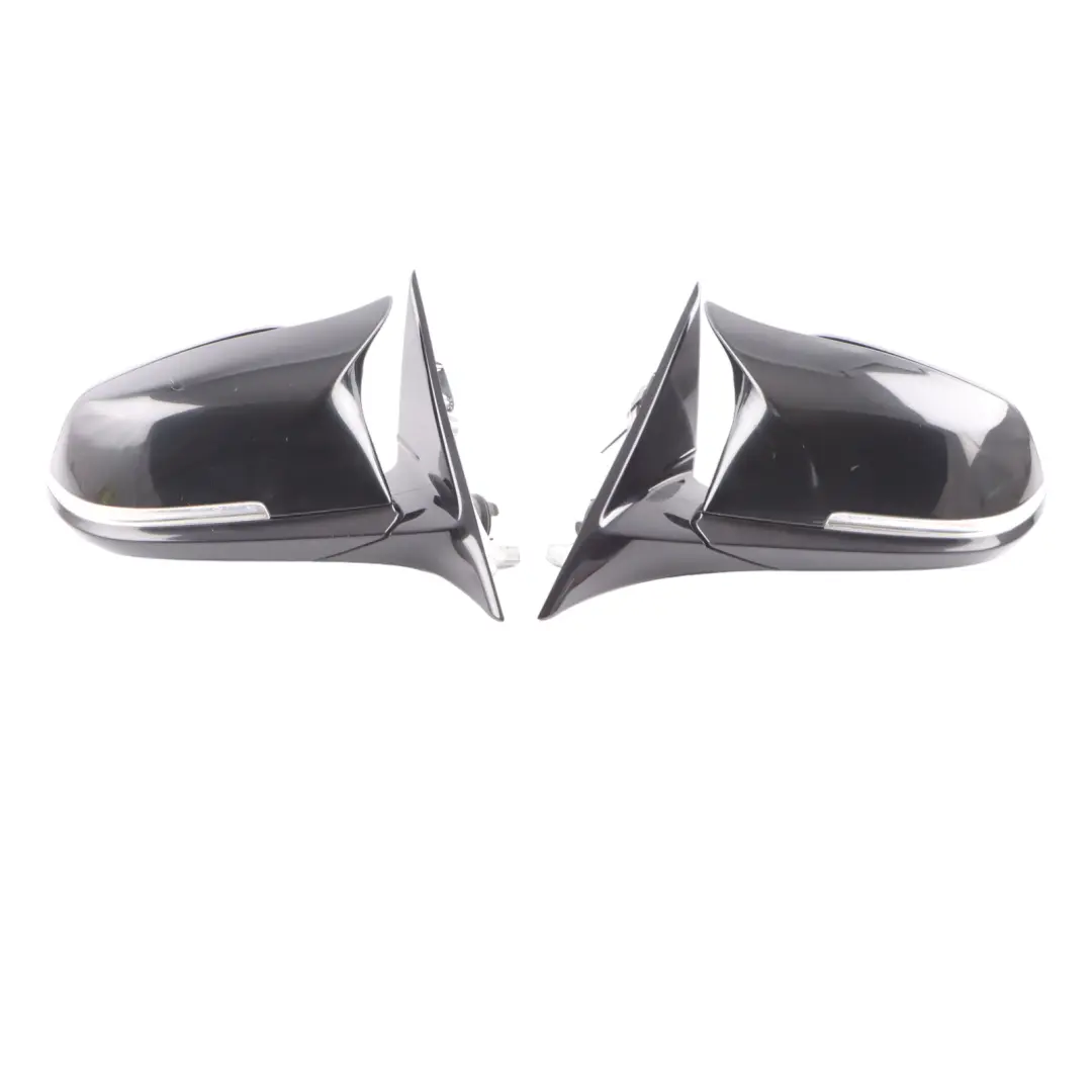  Wing Mirror BMW F30 F31 High Gloss Heated Door Left Right N/O/S 6 Pins Black - SKU rhd-7345659/7345660 - Part number 7345659