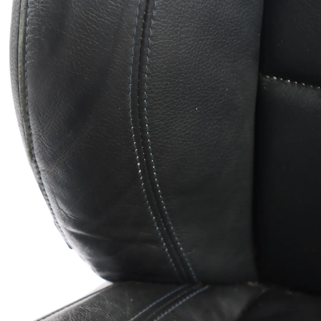 Front Seat M Sport Right O/S Memory Black Leather Dakota Contrast Blue to BMW E92 with Part number 7843050 BMW E92 Front Seat M Sport Right O/S Memory Black Leather Dakota Contrast Blue - SKU RHD-7843050-3 - Part number 7843050