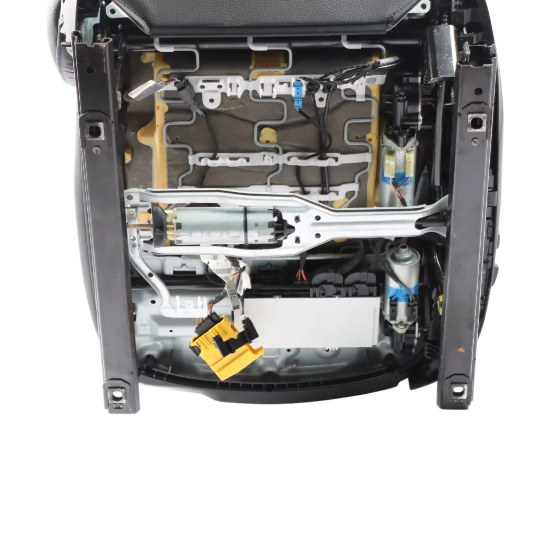 Front Seat M Sport Right O/S Memory Black Leather Dakota Contrast Blue to BMW E92 with Part number 7843050 BMW E92 Front Seat M Sport Right O/S Memory Black Leather Dakota Contrast Blue - SKU RHD-7843050-3 - Part number 7843050