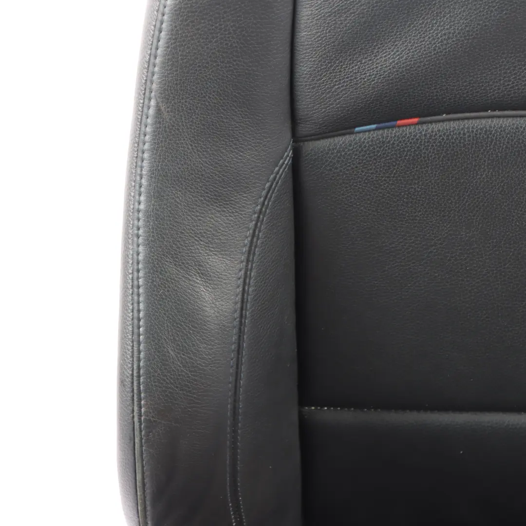 Front Seat M Sport Right O/S Memory Black Leather Dakota Contrast Blue to BMW E92 with Part number 7843050 BMW E92 Front Seat M Sport Right O/S Memory Black Leather Dakota Contrast Blue - SKU RHD-7843050-3 - Part number 7843050