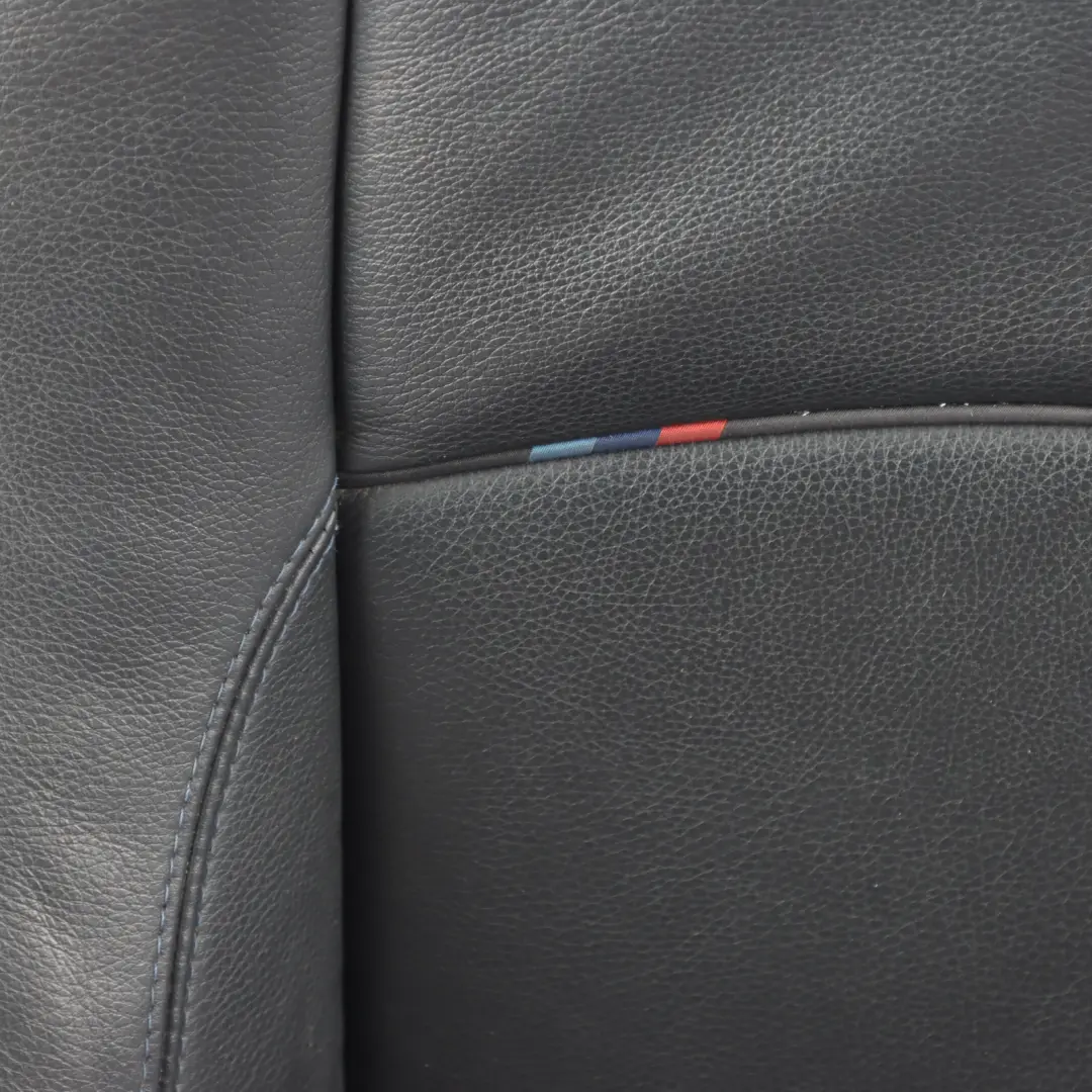 Front Seat M Sport Right O/S Memory Black Leather Dakota Contrast Blue to BMW E92 with Part number 7843050 BMW E92 Front Seat M Sport Right O/S Memory Black Leather Dakota Contrast Blue - SKU RHD-7843050-3 - Part number 7843050