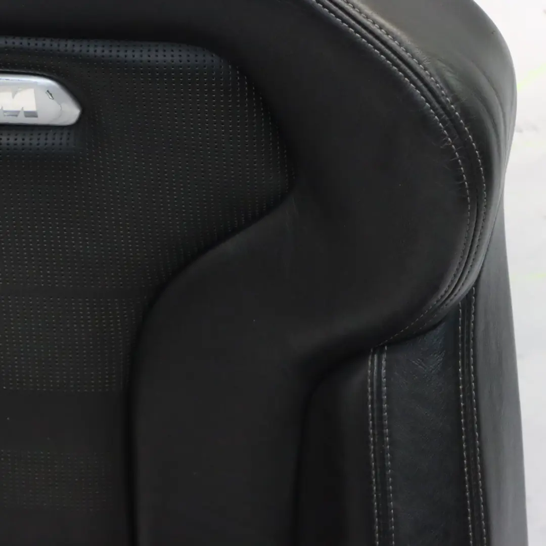 BMW F82 M4 M Sport Heated Front Right O/S Black Leather Seat Memory Electric - SKU RHD-8058276-3 - Part number 8058276