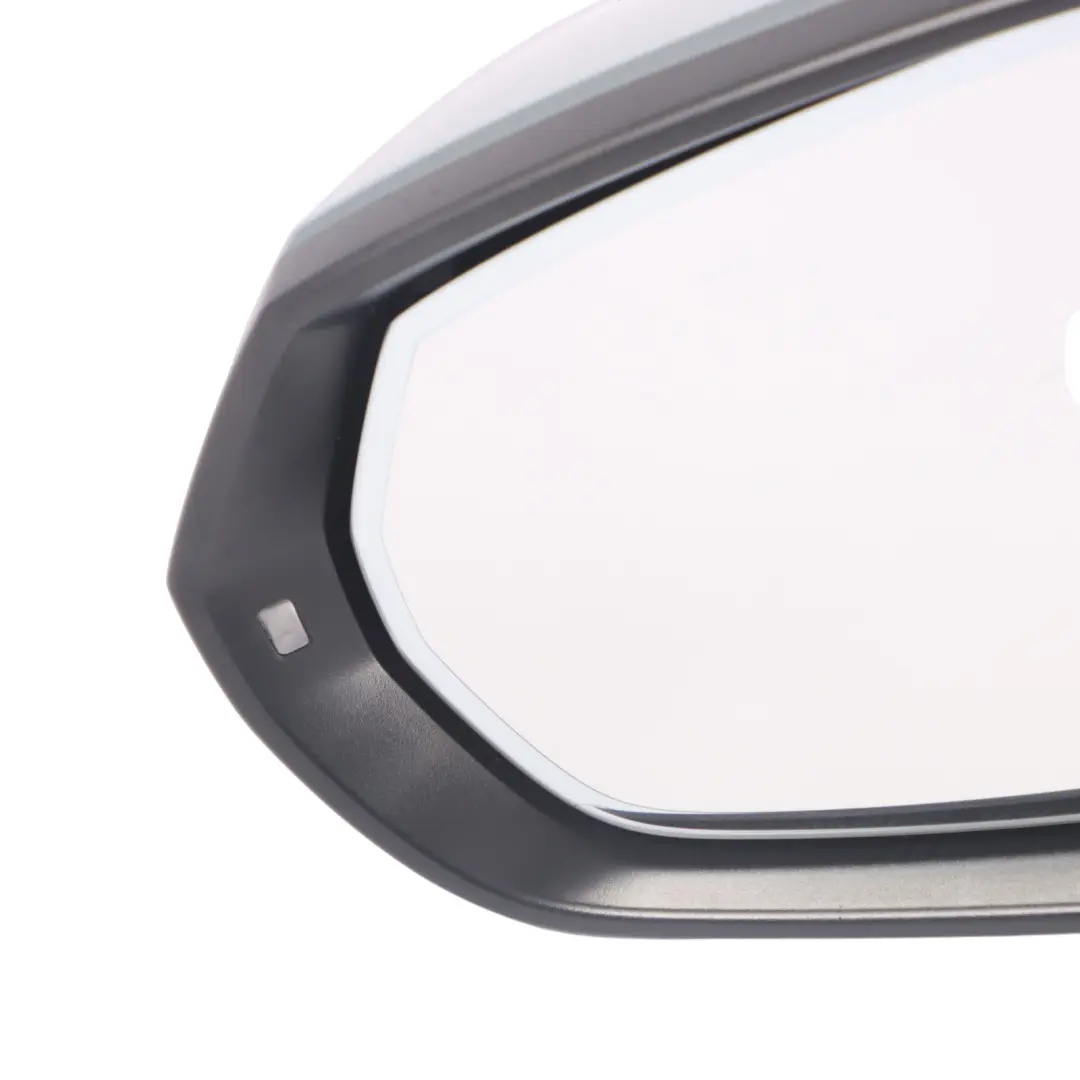 Audi Q2 Wing Mirror Door Left N/S Heated Power Fold Arrow Grey Pearl Effect Z7W - SKU RHD-81C857409C-AGR - Part number 81C857409C
